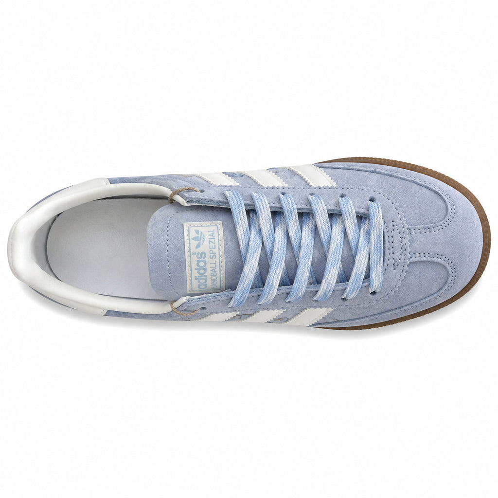 Adidas Handball Spezial ante azul cielo crema vista superior cordones