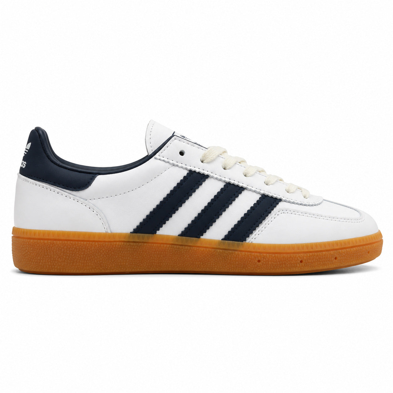 Adidas Handball Spezial blanco marino lateral derecho suela goma