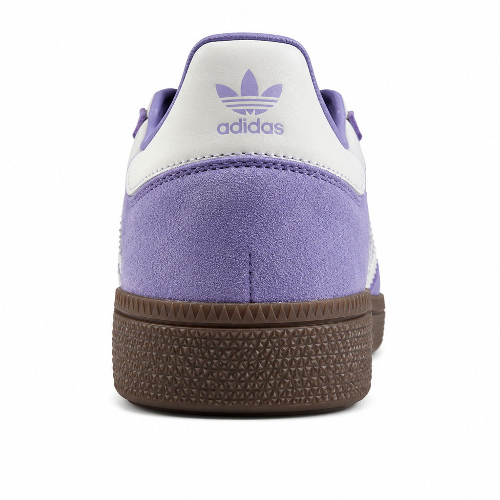 Adidas Handball Spezial ante lila blanco detalle talón suela goma