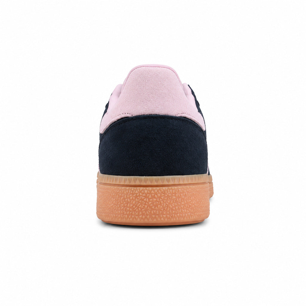 Adidas Handball Spezial ante marino rosa detalle talón suela goma
