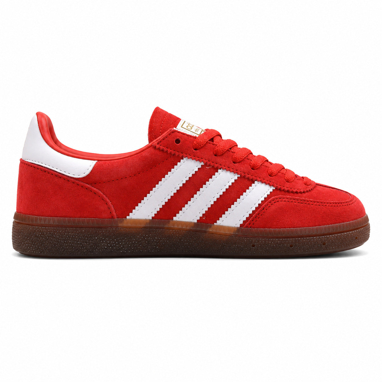 Adidas Handball Spezial ante rojo blanco vista lateral izquierda