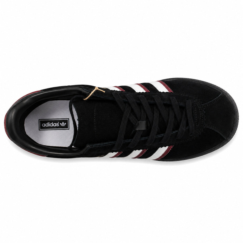 Adidas London 96 rojo ante y negro, vista superior