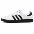 Adidas Samba OG blanco negro suela negra lateral izquierdo