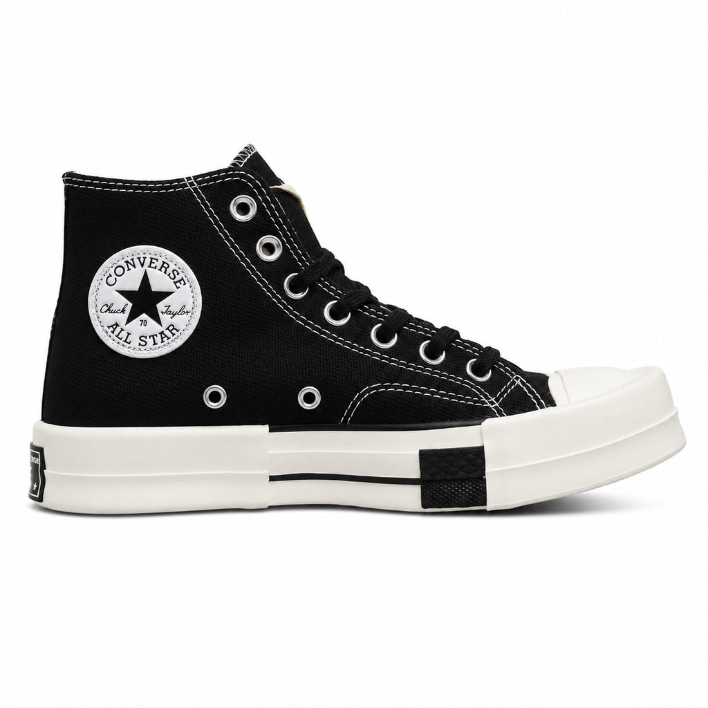 Chuck 70 Plus HI Negro / Blanco