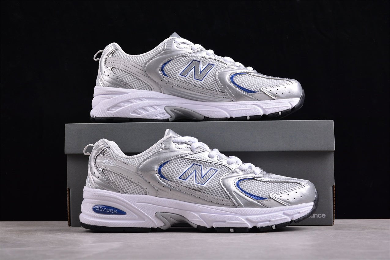 Essenza Rosa NB 530 Silver / Blue | zapatillas Essenza Rosa