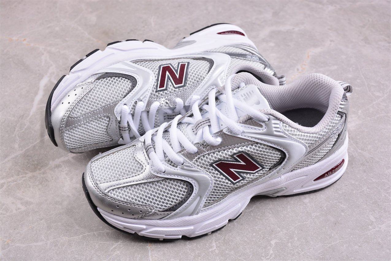 Essenza Rosa NB 530 Silver / Burgundy | zapatillas Essenza Rosa