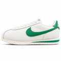 Nike Cortez blanco verde lateral izquierda
