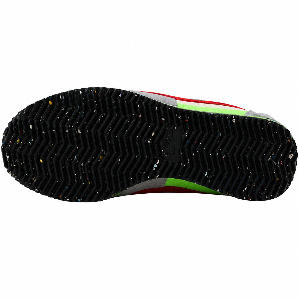 Nike Cortez SP x Union LA gris verde rojo suela negra speckle