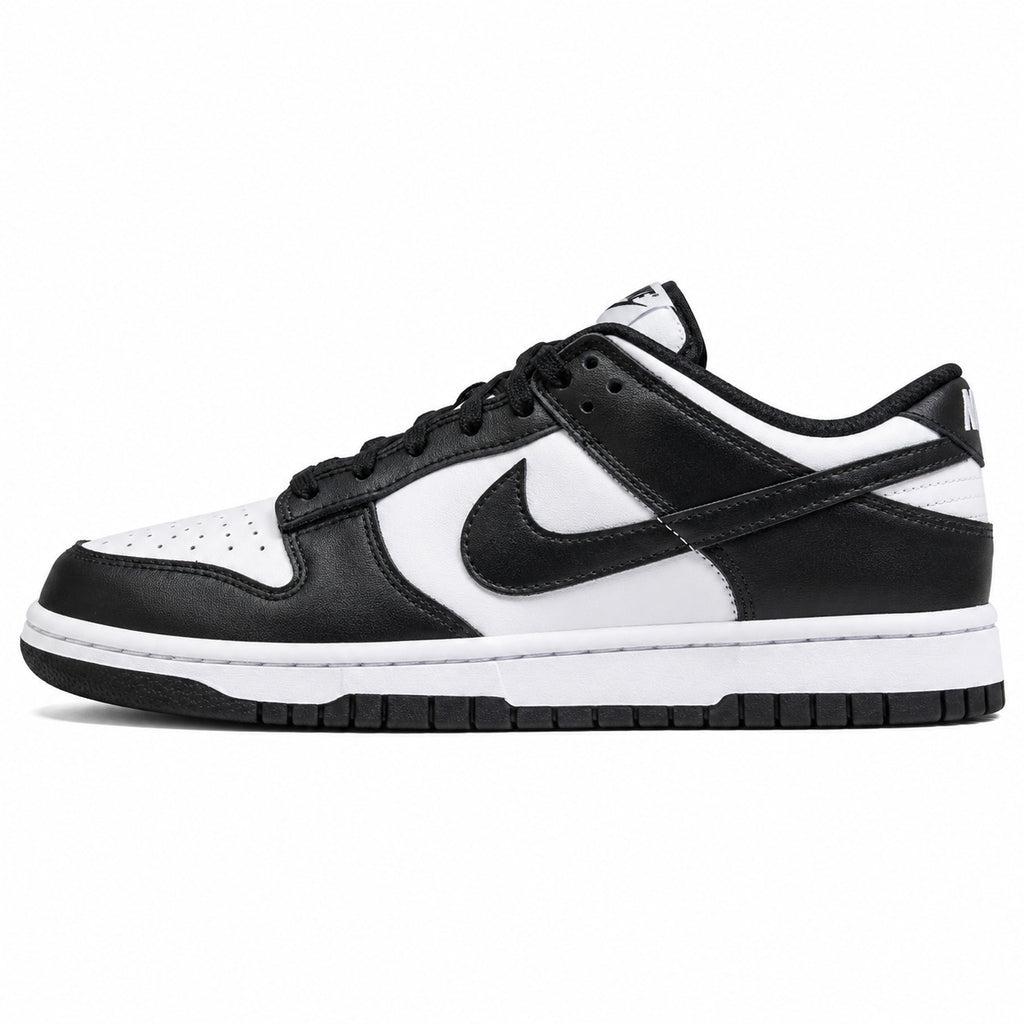 Nike Dunk Low Panda blanco negro lateral izquierda