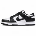 Nike Dunk Low Panda blanco negro lateral izquierda