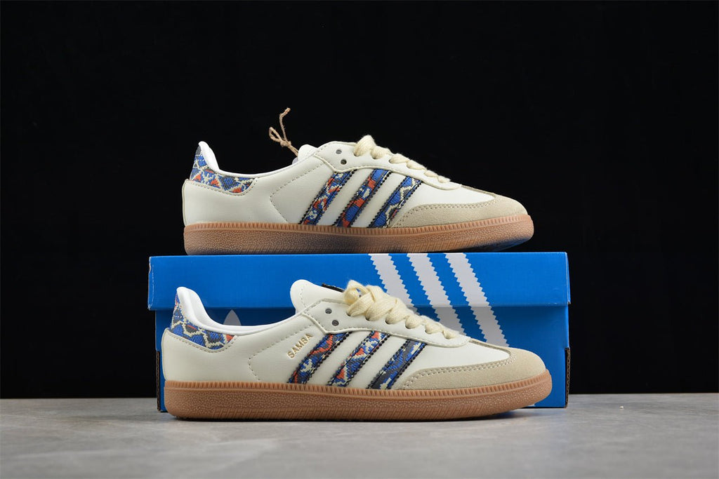 Fabrika Supply Samba OG Light Beige / Collegiate Navy | zapatillas Fabrika Supply