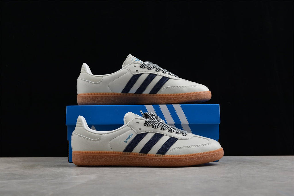 Urban Sport Zone Samba OG White / Blue / Brown | zapatillas Urban Sport Zone