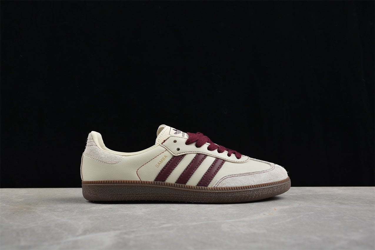 Fabrika Supply Samba OG Wonder White / Maroon | zapatillas Fabrika Supply