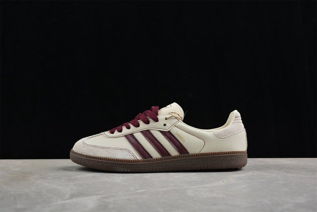 Fabrika Supply Samba OG Wonder White / Maroon | zapatillas Fabrika Supply