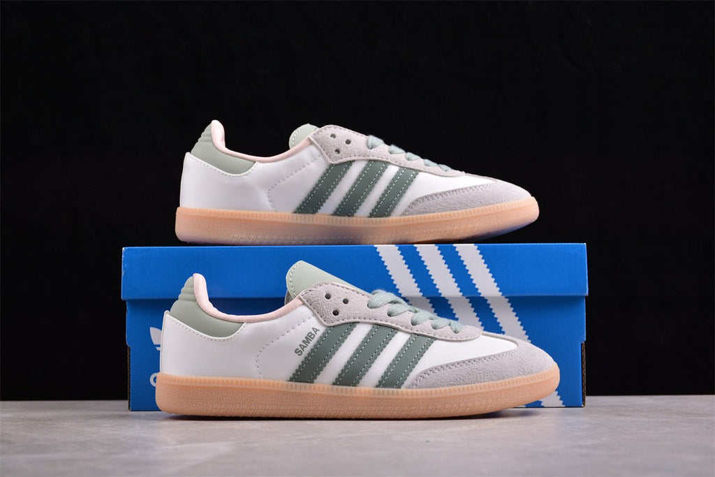 Fabrika Supply Samba Vegan White / Green | zapatillas Fabrika Supply