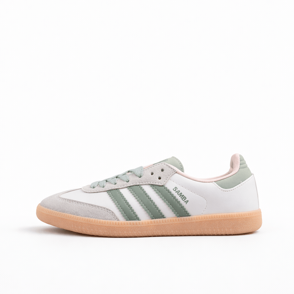 Fabrika Supply Samba Vegan White / Green | zapatillas Fabrika Supply