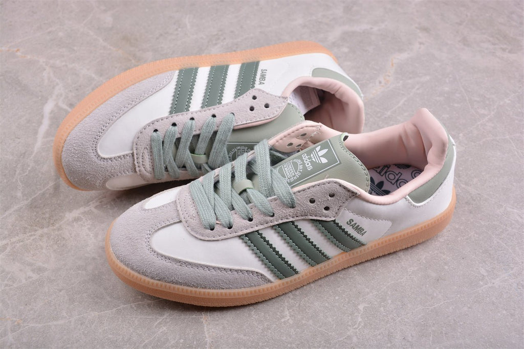 Fabrika Supply Samba Vegan White / Green | zapatillas Fabrika Supply