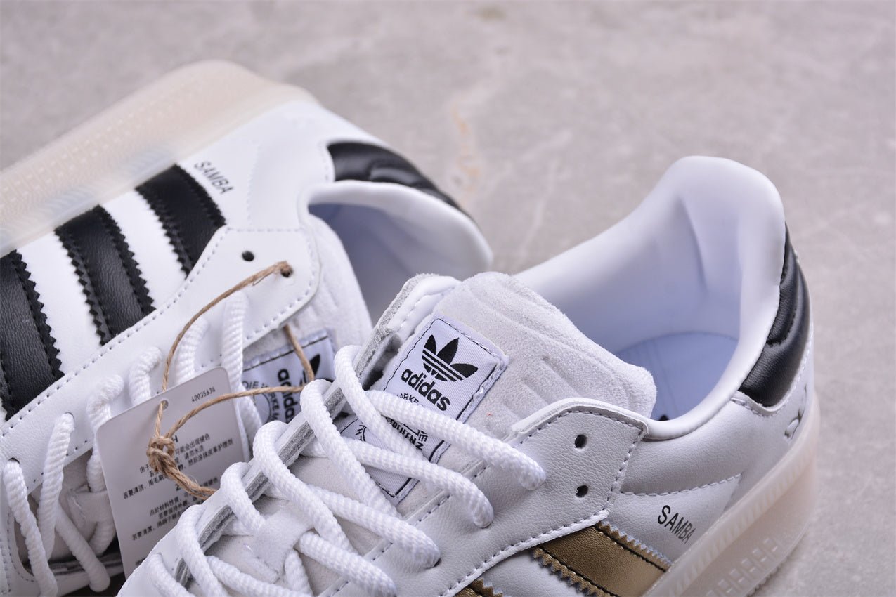 Fabrika Supply Samba XLG Platform White / Black / Gold | zapatillas Fabrika Supply