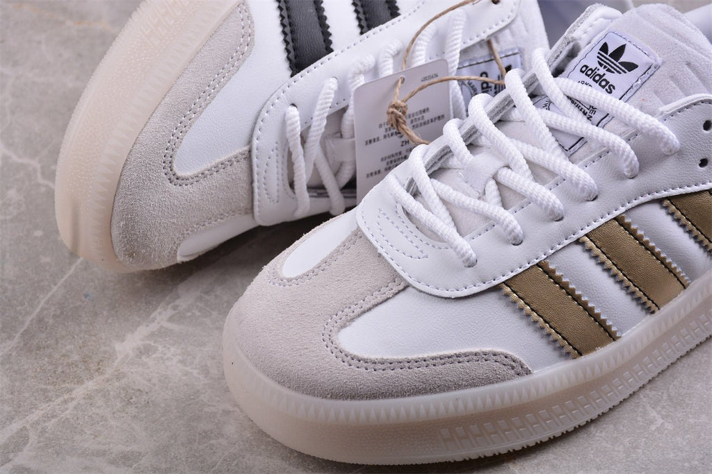 Fabrika Supply Samba XLG Platform White / Black / Gold | zapatillas Fabrika Supply